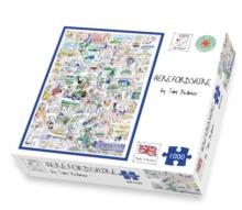 Map of Herefordshire Jigsaw 1000 Piece Puzzle