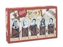 Great Minds Set of 5 Wooden Puzzle Compendium (Women)