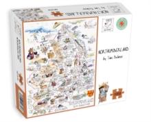 Map of Northumberland Jigsaw 1000 Piece Puzzle