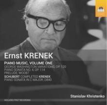 Ernst Krenek: Piano Music