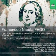 Francesco Nicola Fago: Cantatas And Ariettas For Solo Voice /..