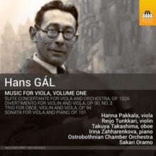 Hans Gl: Music for Viola