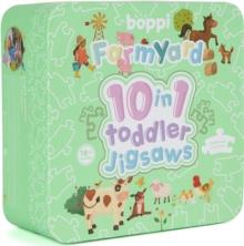 Boppi 10 in 1 Toddler Jigsaw Puzzle - Farmyard