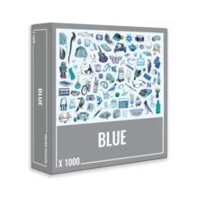 Blue Jigsaw Puzzle (1000 pieces)