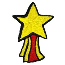 Golden Star Sew On Patch