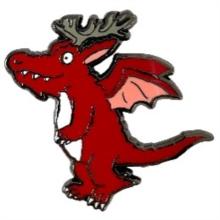 Red Dragon Pin Badge