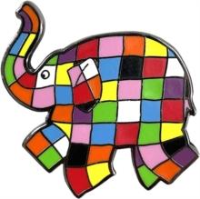 Elmer Jumping Left Pin Badge