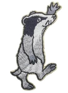 Badger Character Sew On Patch