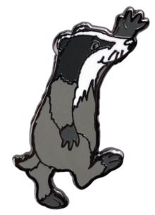 Badger Character Pin Badge