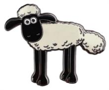 Shaun Standing Pin Badge