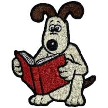 Gromit Reading Sew On Patch