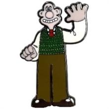 Wallace Character Pin Badge