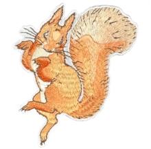 Squirrel Nutkin Sew On Patch