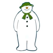 Snowman Pin Badge