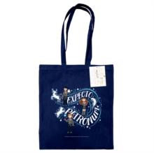 Harry Potter (Expecto Patronum) French Navy Tote Bag