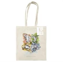 Harry Potter (Hogwarts Crests ) Natural Tote Bag