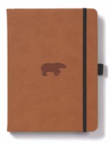 Dingbats A5+ Wildlife Brown Bear Notebook - Lined