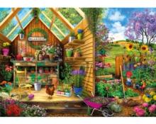 Inside Out Garden Shed 40 Piece Puzzle