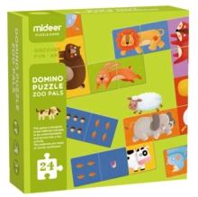 Mideer Puzzles & Games Domino Puzzle Zoo Pals