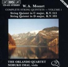 Complete String Quintets Vol. 1 (Orlando Quartet, Imai)