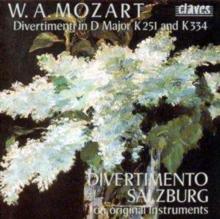 Divertimentos/march in D Major [swiss Import]