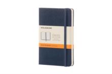 Moleskine Sapphire Blue Pocket Ruled Notebook Hard