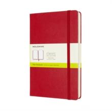 Moleskine Expanded Large Plain Hardcover Notebook : Scarlet Red