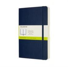 Moleskine Expanded Large Plain Softcover Notebook : Sapphire Blue