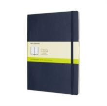 Moleskine Sapphire Blue Extra Large Plain Notebook Soft