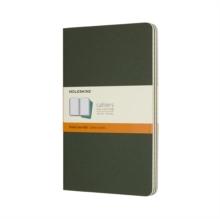 Moleskine Myrtle Green Large Ruled Cahier Journal (set Of 3)