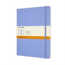 Moleskine Extra Large Ruled Hardcover Notebook : Hydrangea Blue