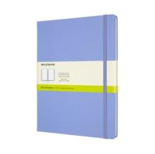 Moleskine Extra Large Plain Hardcover Notebook : Hydrangea Blue