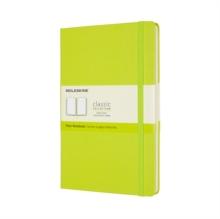 Moleskine Large Plain Hardcover Notebook : Lemon Green