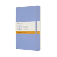 Moleskine Large Ruled Softcover Notebook : Hydrangea Blue