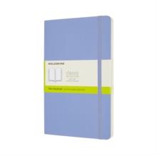 Moleskine Large Plain Softcover Notebook : Hydrangea Blue