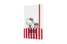 Moleskine Limited Edition Hello Kitty Large Plain Notebook : White