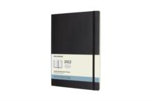 Moleskine 2022 12-Month Monthly Extra Large Softcover Notebook : Black