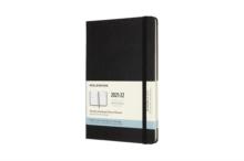 Moleskine 2022 18-Month Monthly Large Hardcover Notebook : Black