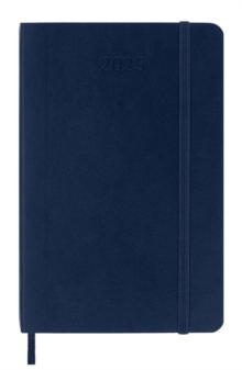 Moleskine 2025 12-Month Weekly Pocket Softcover Notebook: Sapphire Blue