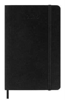 Moleskine 2025 12-Month Weekly Pocket Softcover Notebook: Black