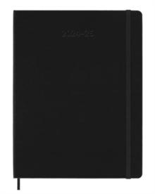 Moleskine 2025 18-Month Weekly XL Hardcover Notebook : Black