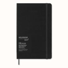 Moleskine 2025 12-Month Weekly Large Smart Planner: Black