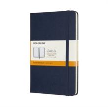 Moleskine Medium Ruled Hardcover Notebook : Sapphire Blue