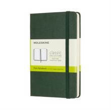 Moleskine Pocket Plain Hardcover Notebook : Myrtle Green