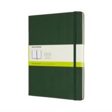 Moleskine Extra Large Plain Hardcover Notebook : Myrtle Green