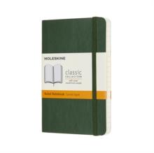 Moleskine Pocket Ruled Softcover Notebook : Myrtle Green