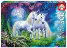 Educa Borras - Unicorns in the Forest 500 piece Jigsaw Puzzle