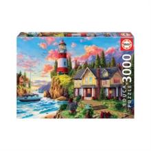 Lighthouse & Cottage 3000pc Jigsaw Puzzle