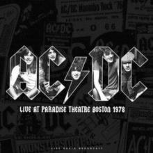 Live at Paradise Theatre, Boston 1978