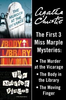 Miss Marple 3-Book Collection 1 : The Murder at the Vicarage, the Body in the Library, the Moving Finger